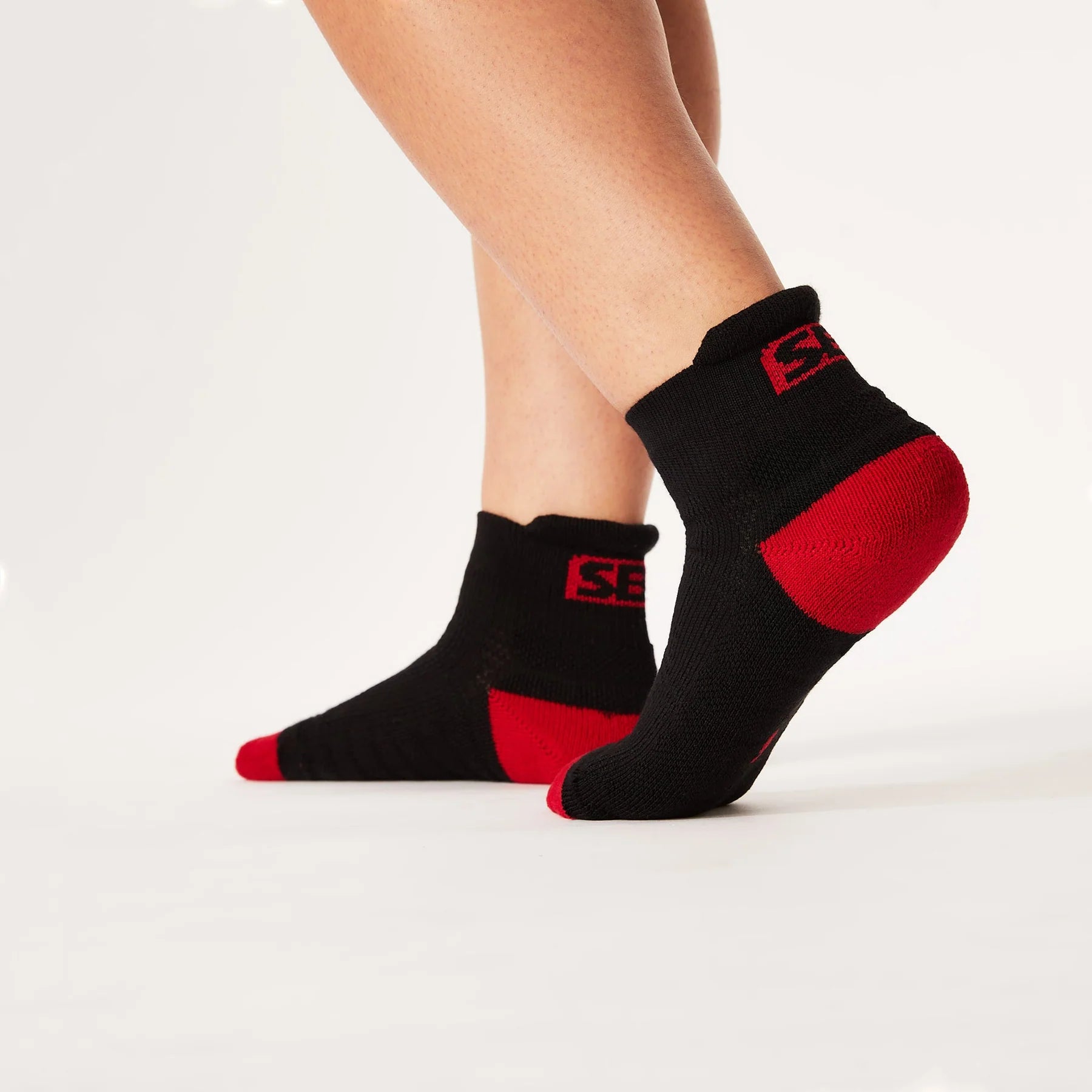 Nike black top trainer socks