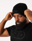 SBD Phantom All Black Beanie