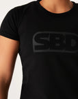 SBD Phantom All Black T-shirt (Ladies)