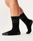 SBD Phantom All Black Sport Socks