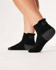 SBD Phantom All Black Trainer Socks