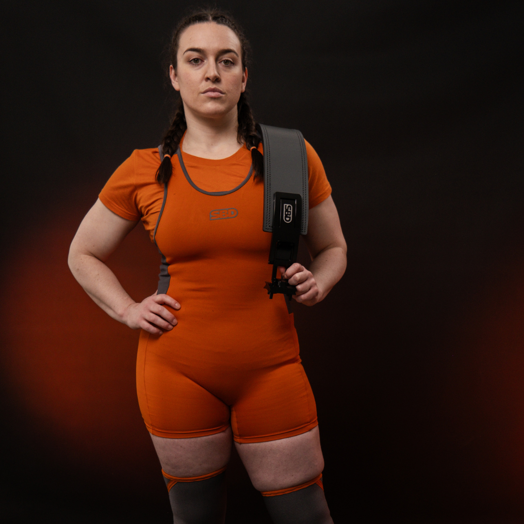 SBD Forge Powerlifting Singlet Orange (Ladies)