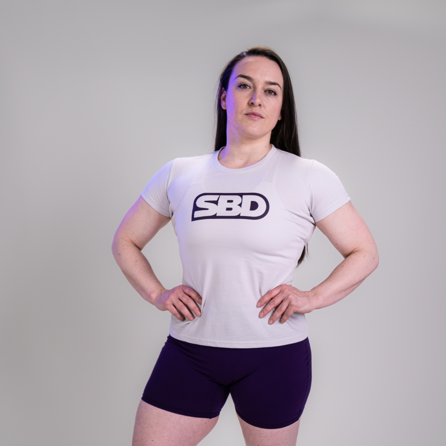 SBD Aspire Brand T-shirt Off White (Ladies)