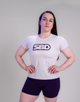 SBD Aspire Brand T-shirt Off White (Ladies)