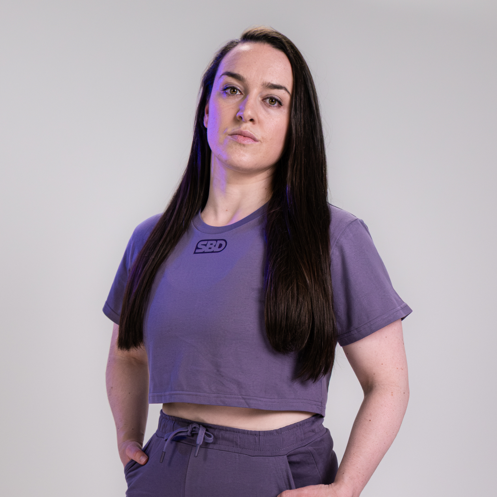SBD Aspire Crop Top - Lavender