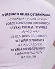 SBD Aspire Brand T-shirt Off White (Ladies)