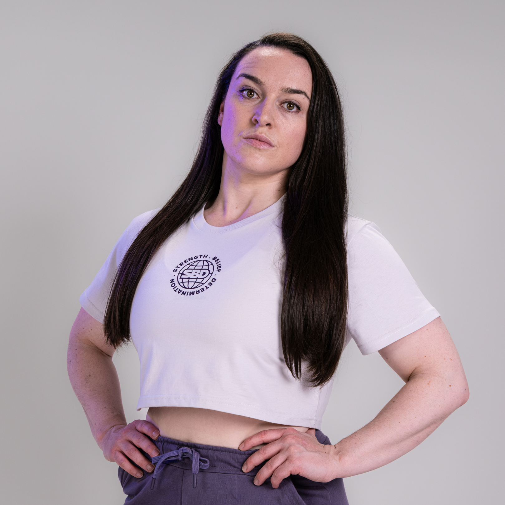 SBD Aspire Crop Top - Off White