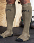 SBD Deadlift Socks Endure Green