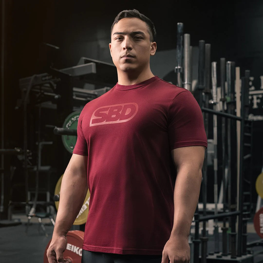 SBD Phoenix T-Shirt Burgundy / Burgundy (Mens)