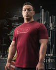 SBD Phoenix T-Shirt Burgundy / Burgundy (Mens)