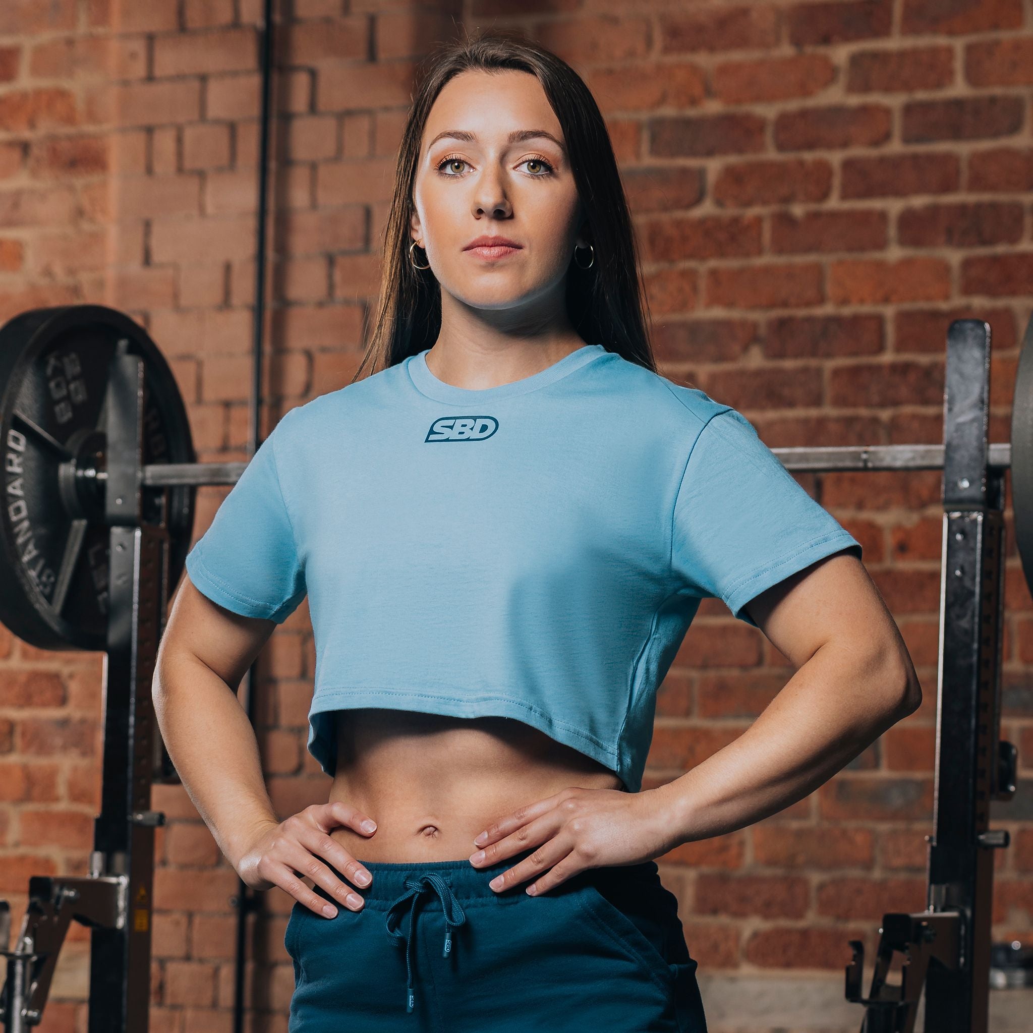 SBD Reflect Crop Top Blue (Ladies)