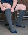 SBD Storm Deadlift Socks Grey