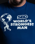 SBD 2024 World's Strongest Man T-Shirt in Blue