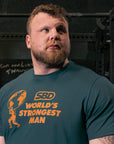 SBD 2025 World's Strongest Man T-Shirt Navy