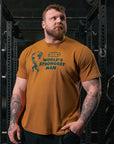 SBD 2025 World's Strongest Man T-Shirt Rust