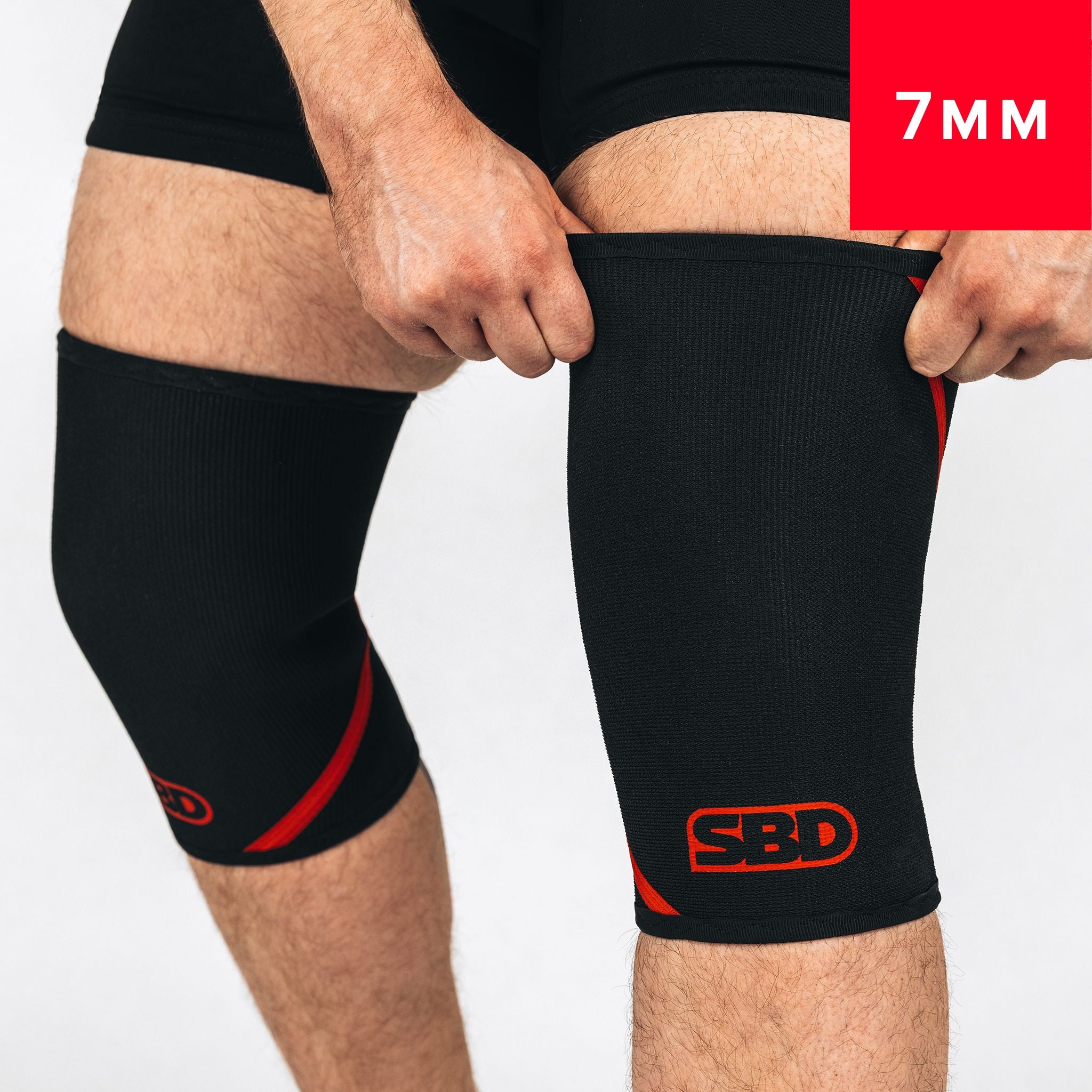 SBD Powerlifting Knee Sleeves front