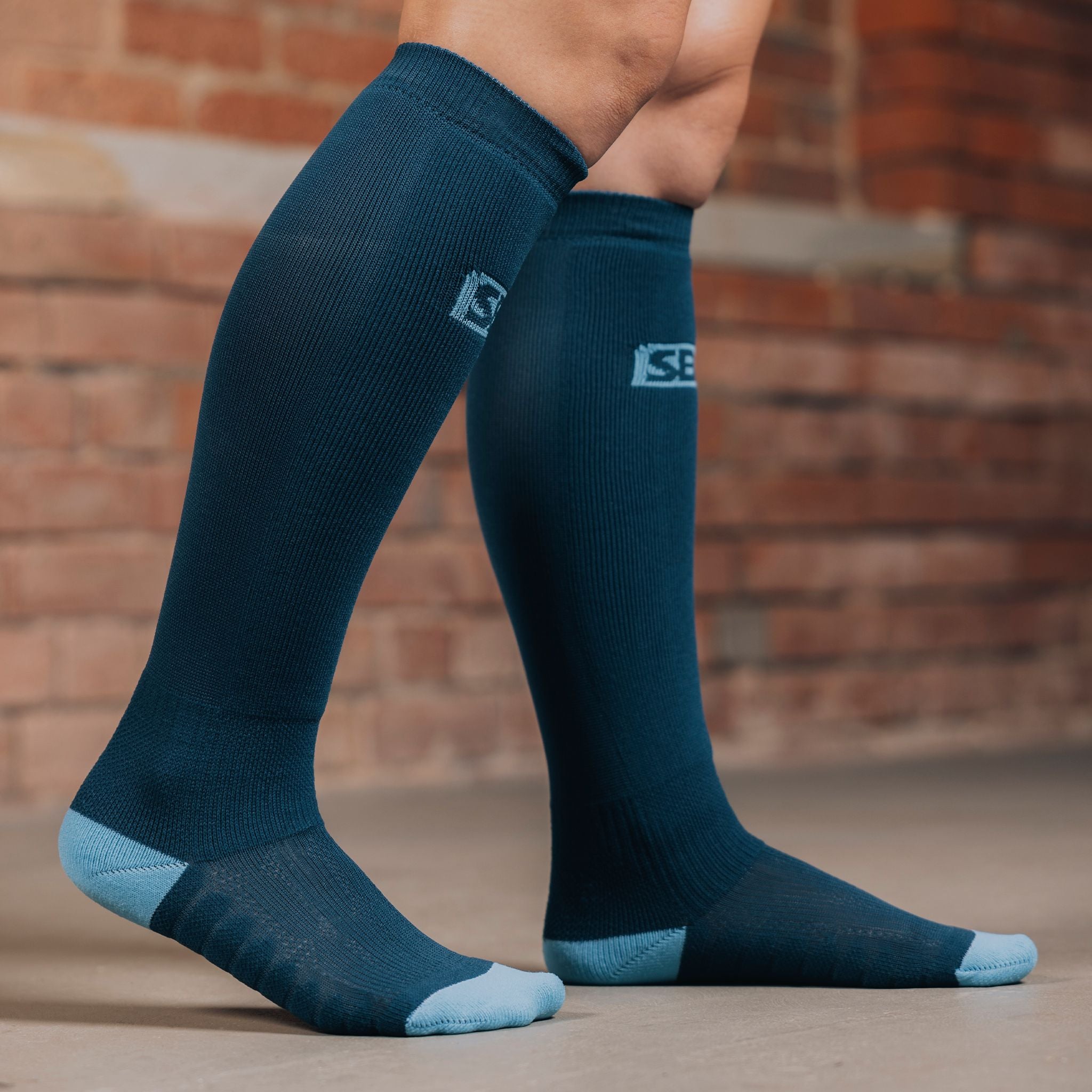 SBD Reflect Deadlifting Socks side view