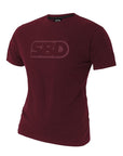 SBD Phoenix T-shirt Burgundy / Burgundy (Ladies)