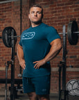 SBD Reflect Brand T-Shirt Teal (Men's) wide shot