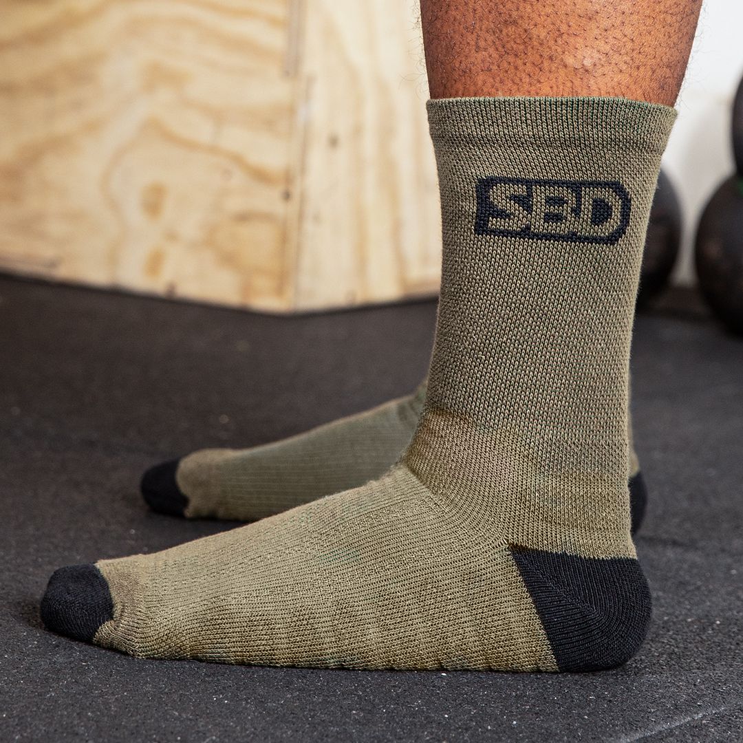 SBD Endure Sports Socks Green