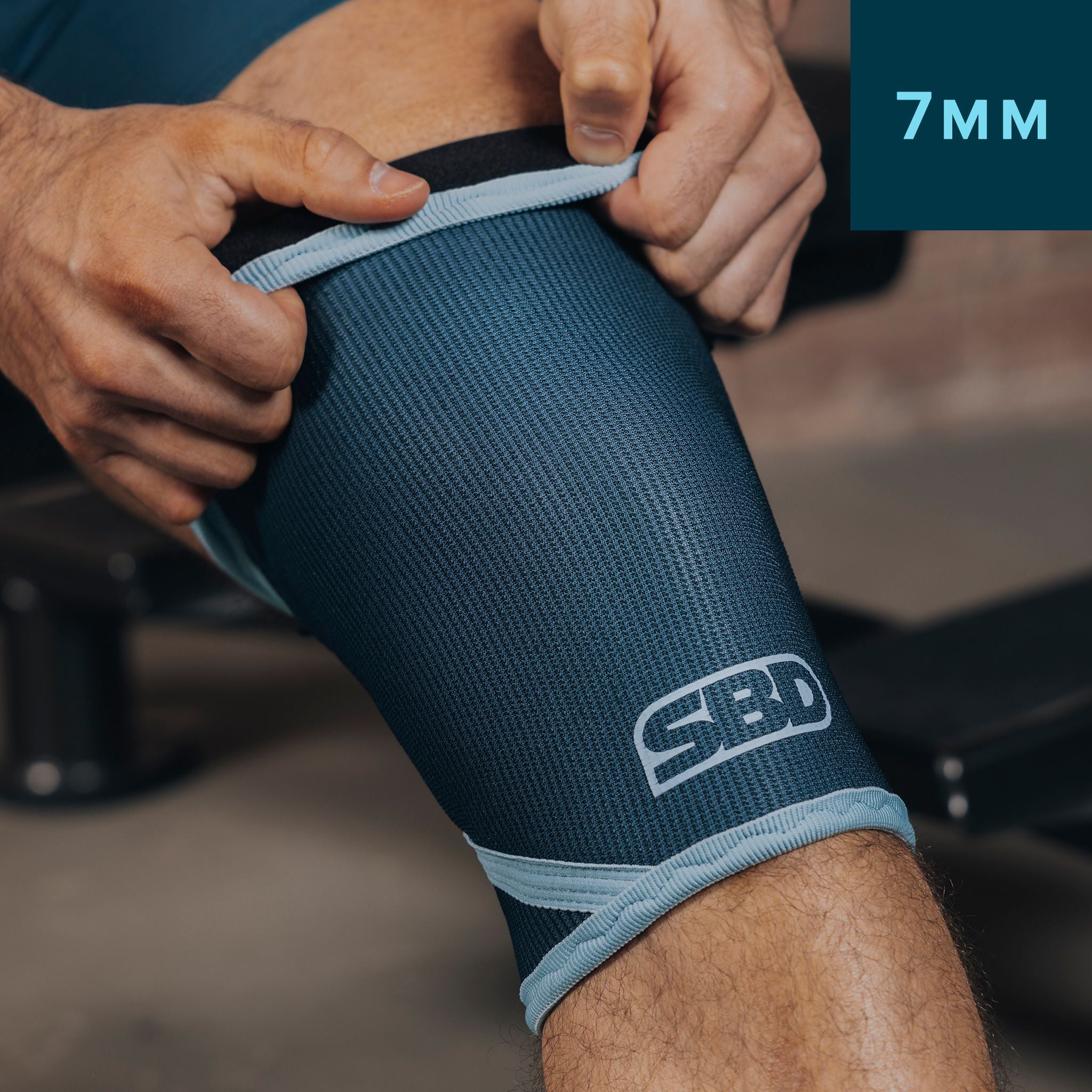 SBD Reflect Powerlifting Knee Sleeves (7mm)