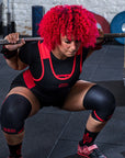 SBD Knee Sleeves women lifting weights
