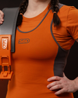 SBD Forge Powerlifting Singlet Orange (Ladies)