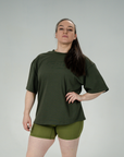 SBD Resolve Oversized T-Shirt Khaki (Unisex)