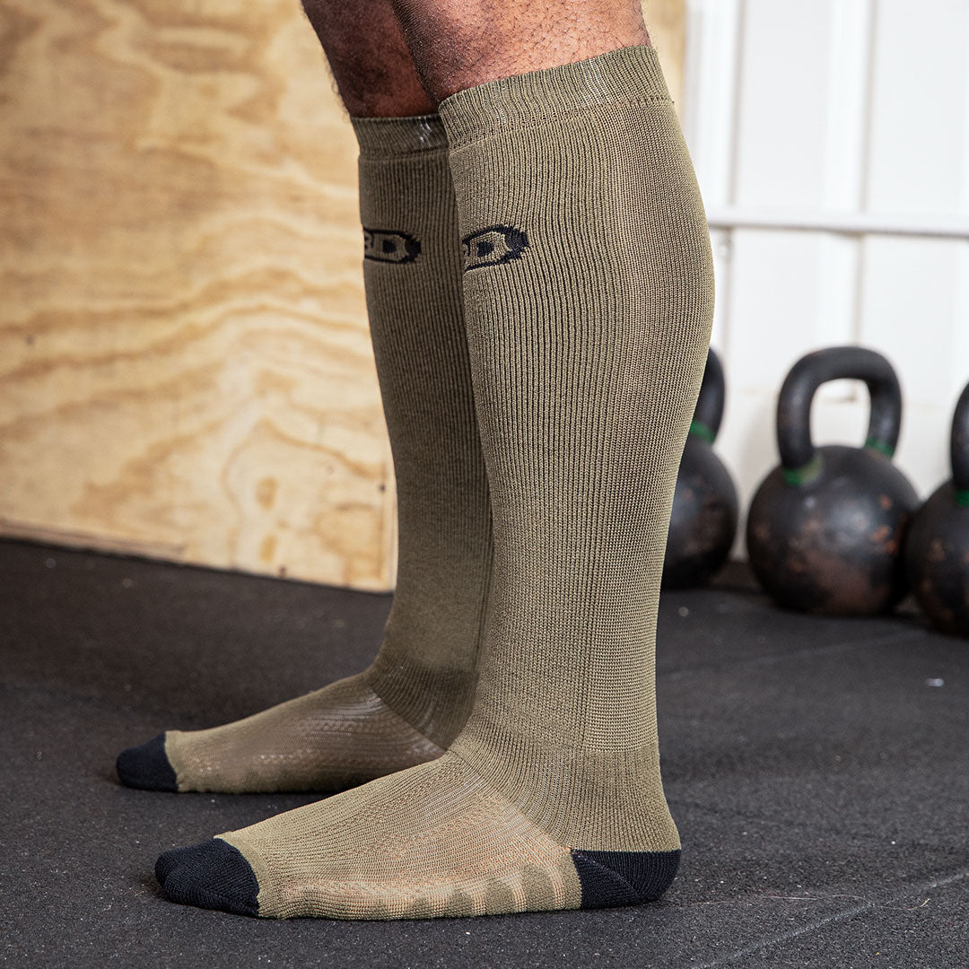 SBD Deadlift Socks Endure Green