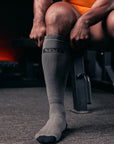 SBD Forge Deadlift Socks (Grey)