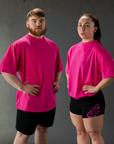 SBD Nova Oversized T-Shirt Glow Pink (Unisex)
