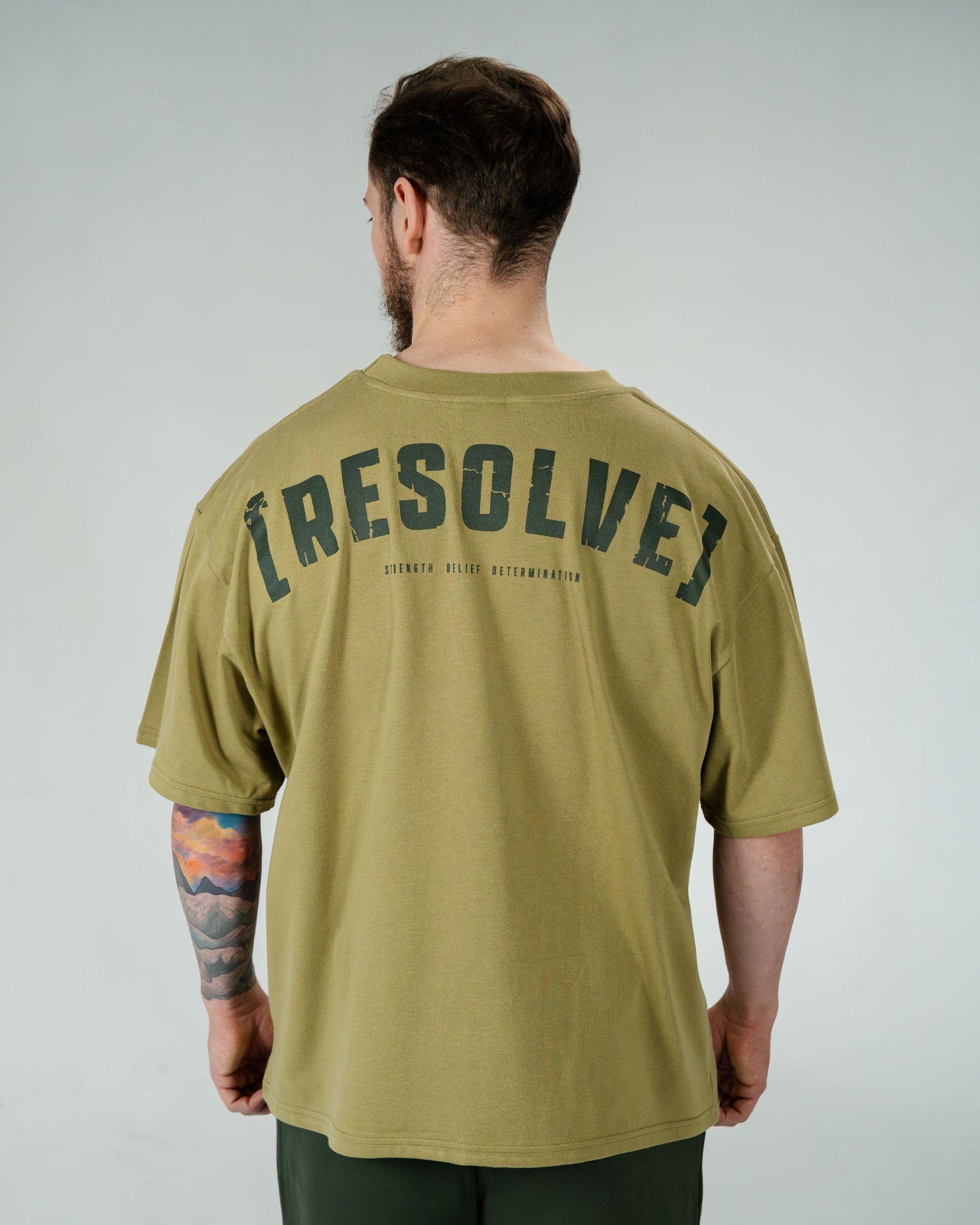 SBD Resolve Oversized T-Shirt Sand (Unisex)
