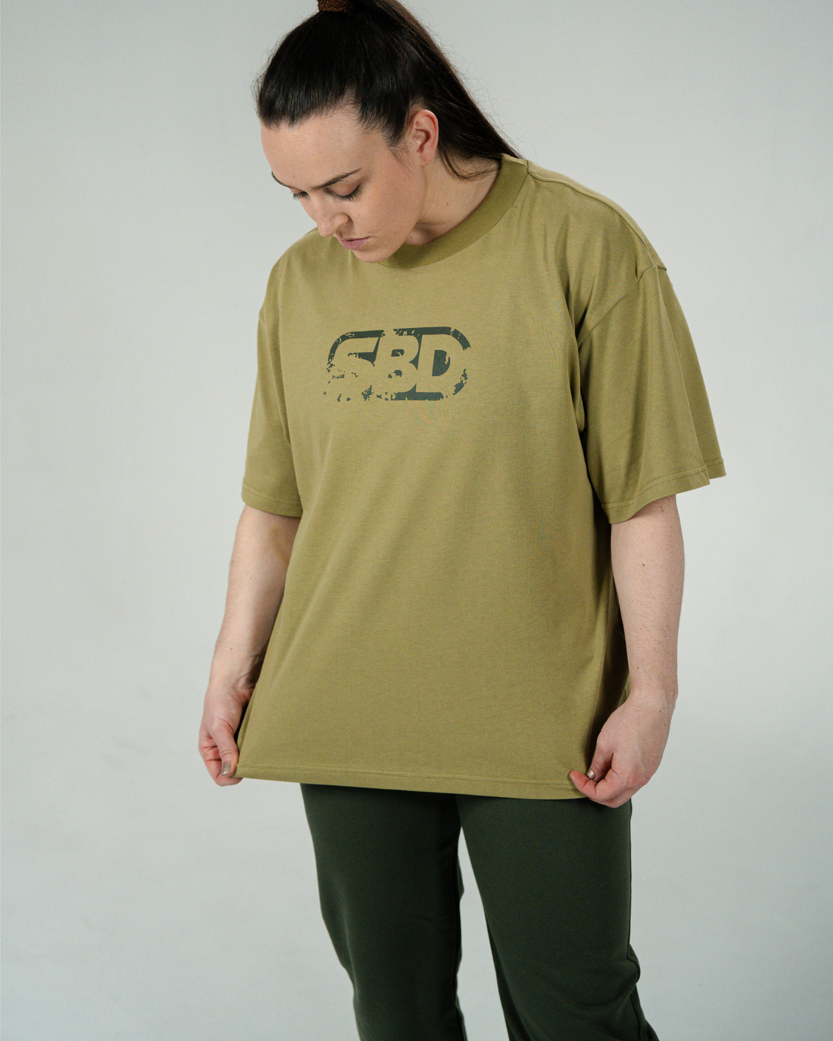 SBD Resolve Oversized T-Shirt Sand (Unisex)