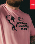 SBD 2026 World's Strongest Man T-Shirt - Peony (Heats)