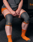 SBD Forge Weightlifting Knee Sleeves (Grey)