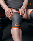 SBD Forge Weightlifting Knee Sleeves (Grey)