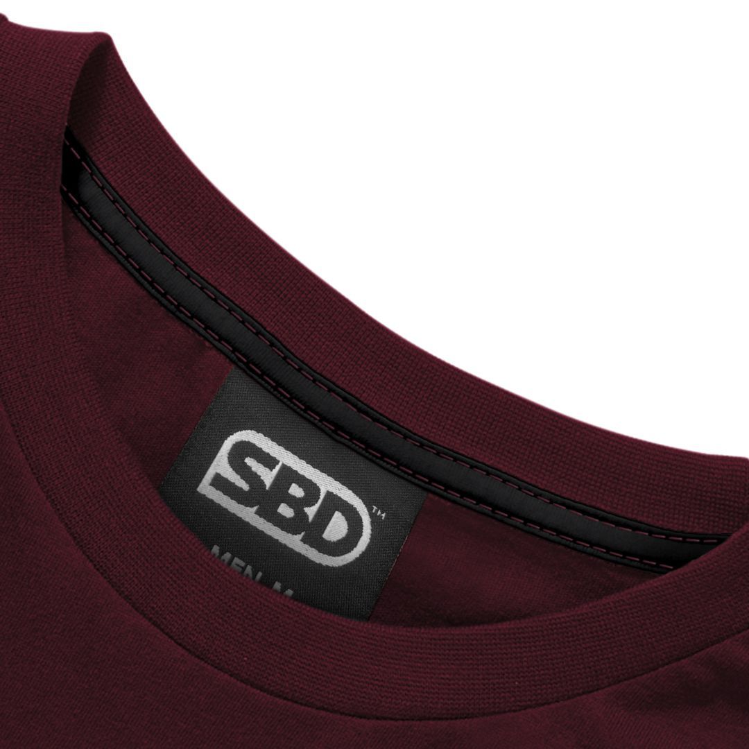 SBD Phoenix T-Shirt Burgundy / Burgundy (Mens)