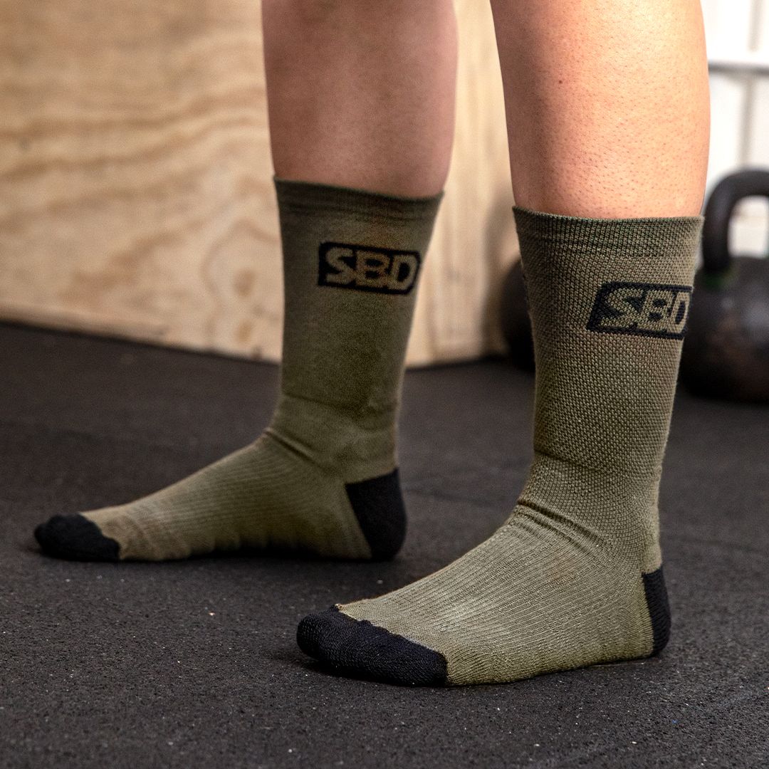 SBD Endure Sports Socks Green
