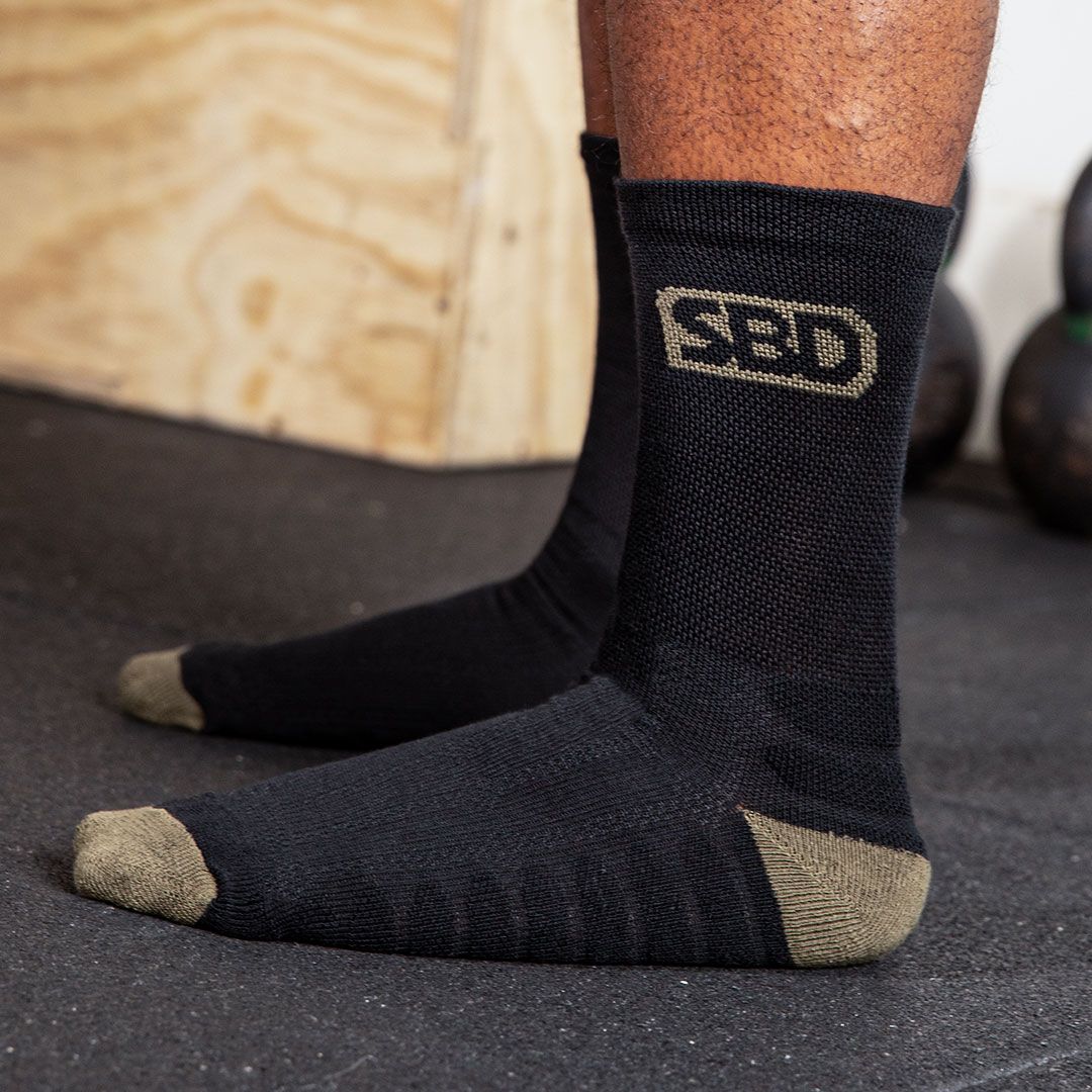 SBD Endure Sports Socks Black